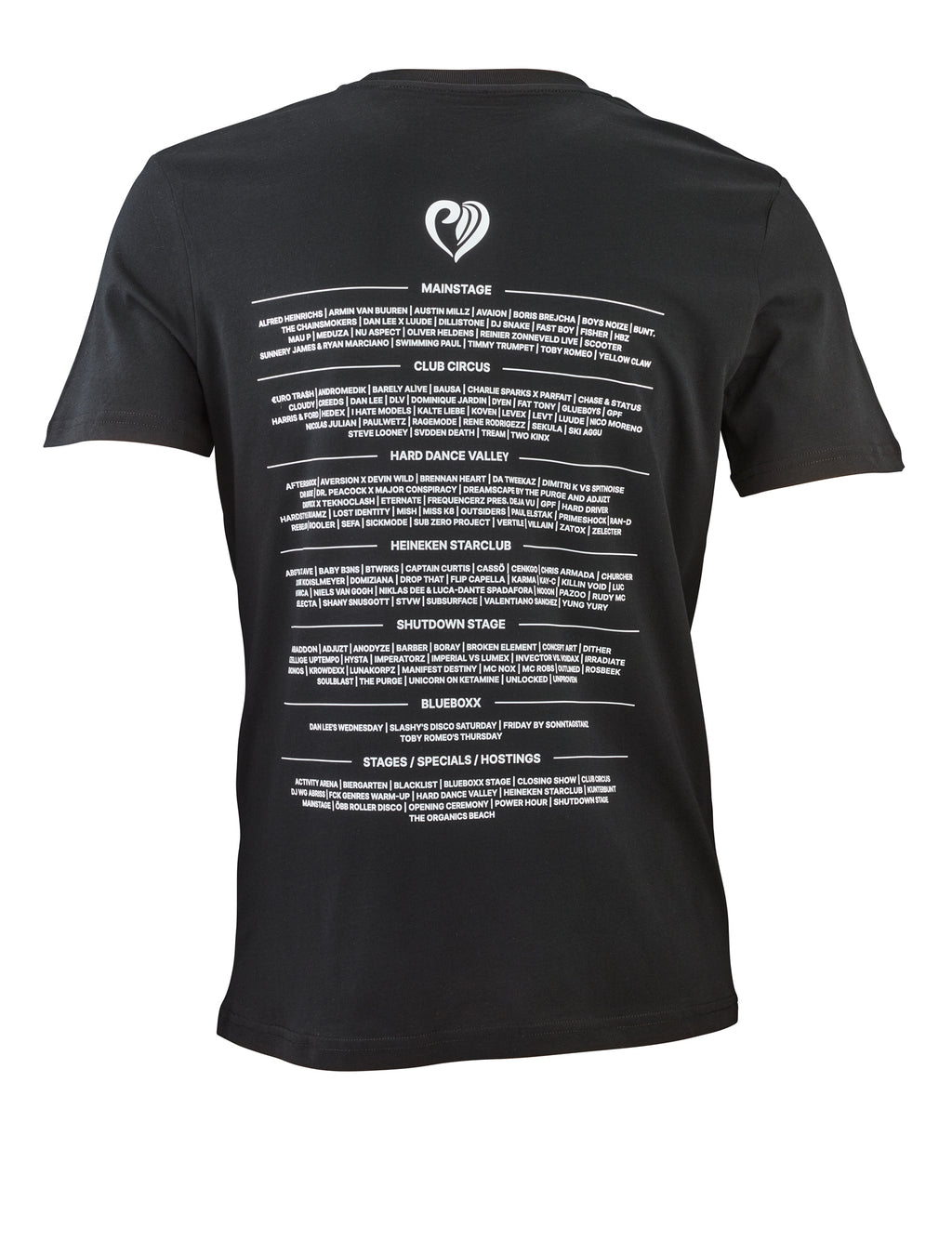 Shirt Black Line-Up 2024 – Electric Love Festival - Main Image