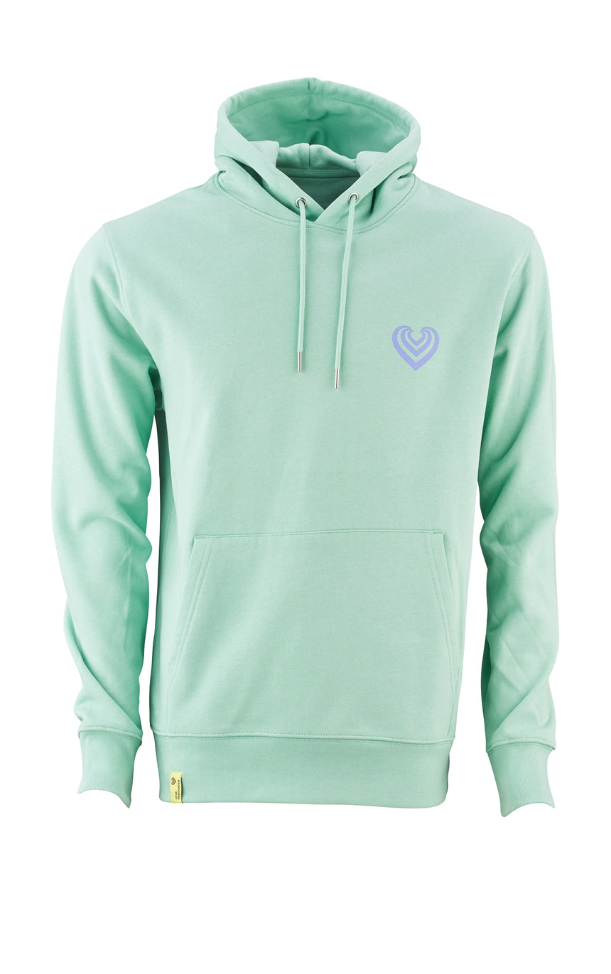 Premium Hoodie Mint Pattern