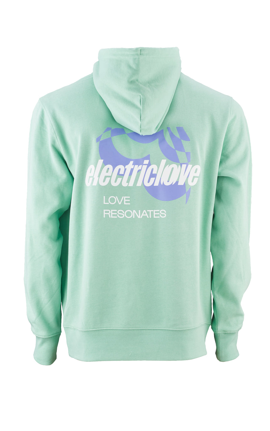 Premium Hoodie Mint Pattern