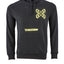 Hoodie Black Pattern