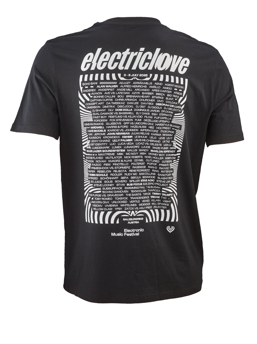 Shirt Black Line-Up 2025