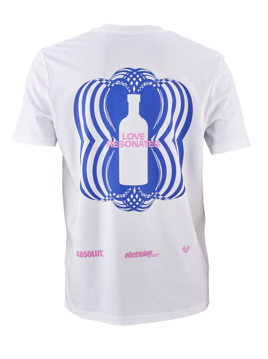 Shirt White ABSOLUT x ELECTRIC LOVE