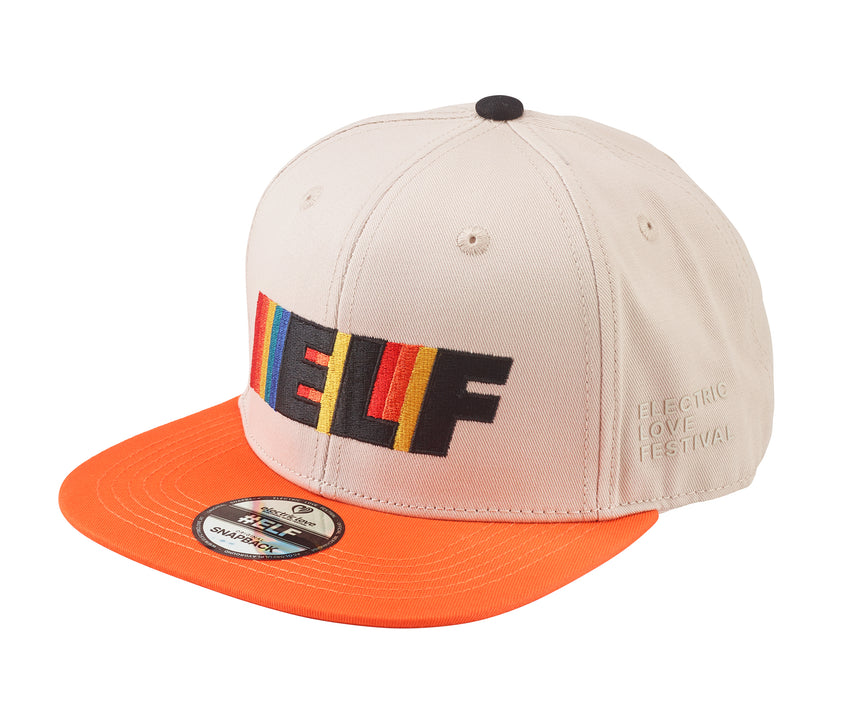 Snapback Beige Rainbow Edition