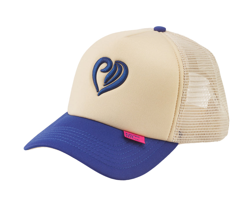 Trucker Cap Gold-Blue