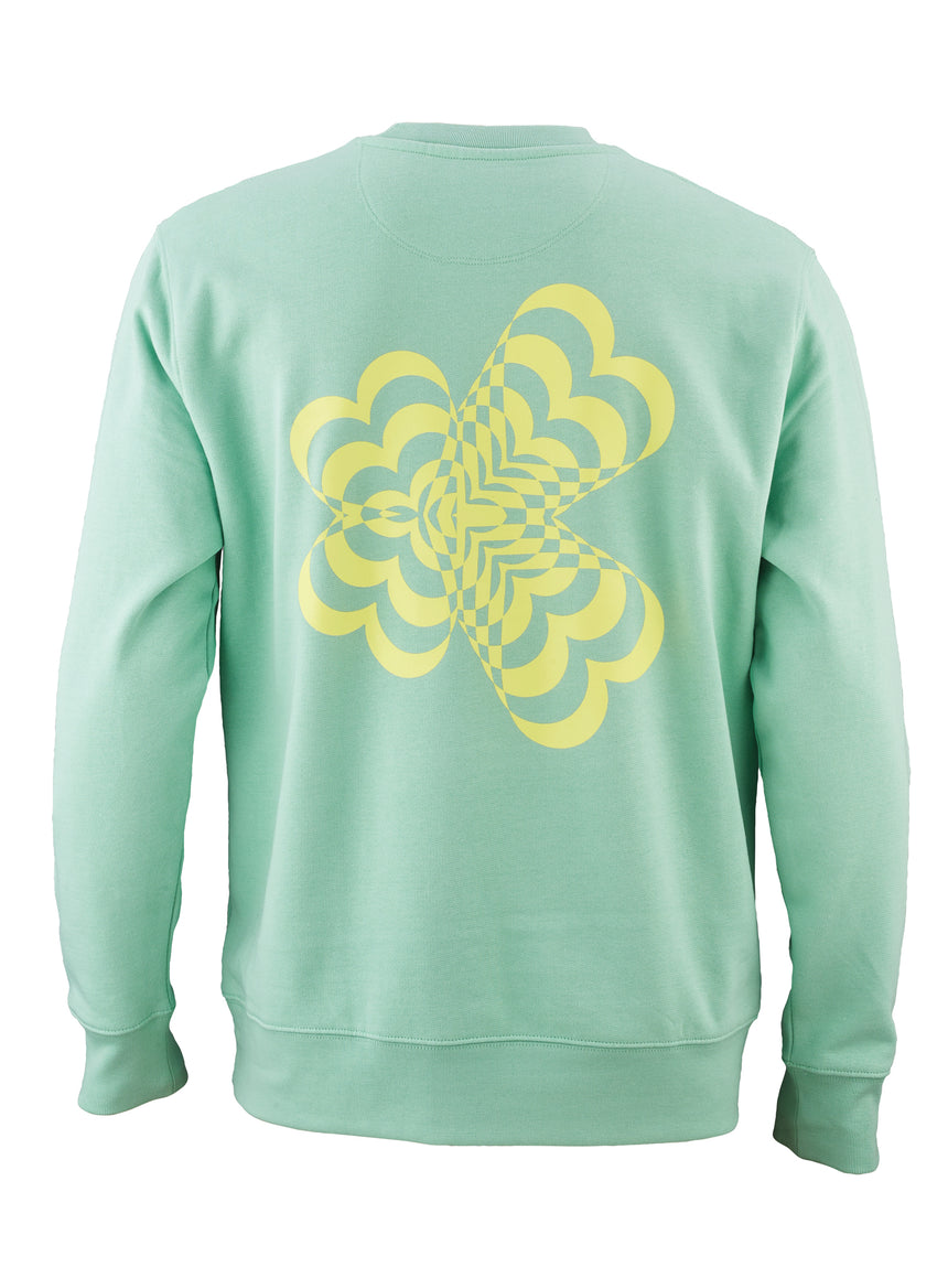 Sweatshirt Mint Pattern