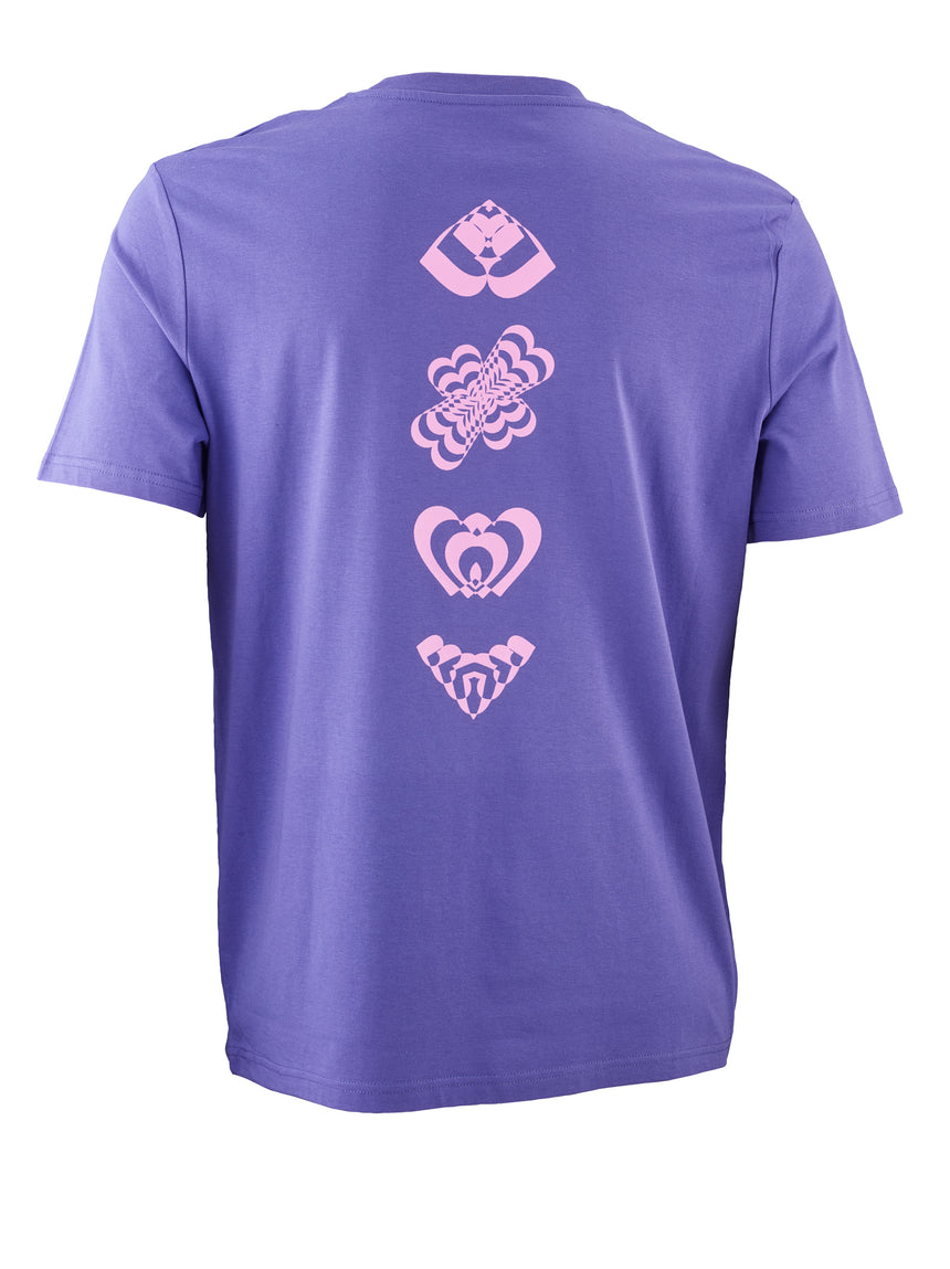 Shirt Purple Pattern