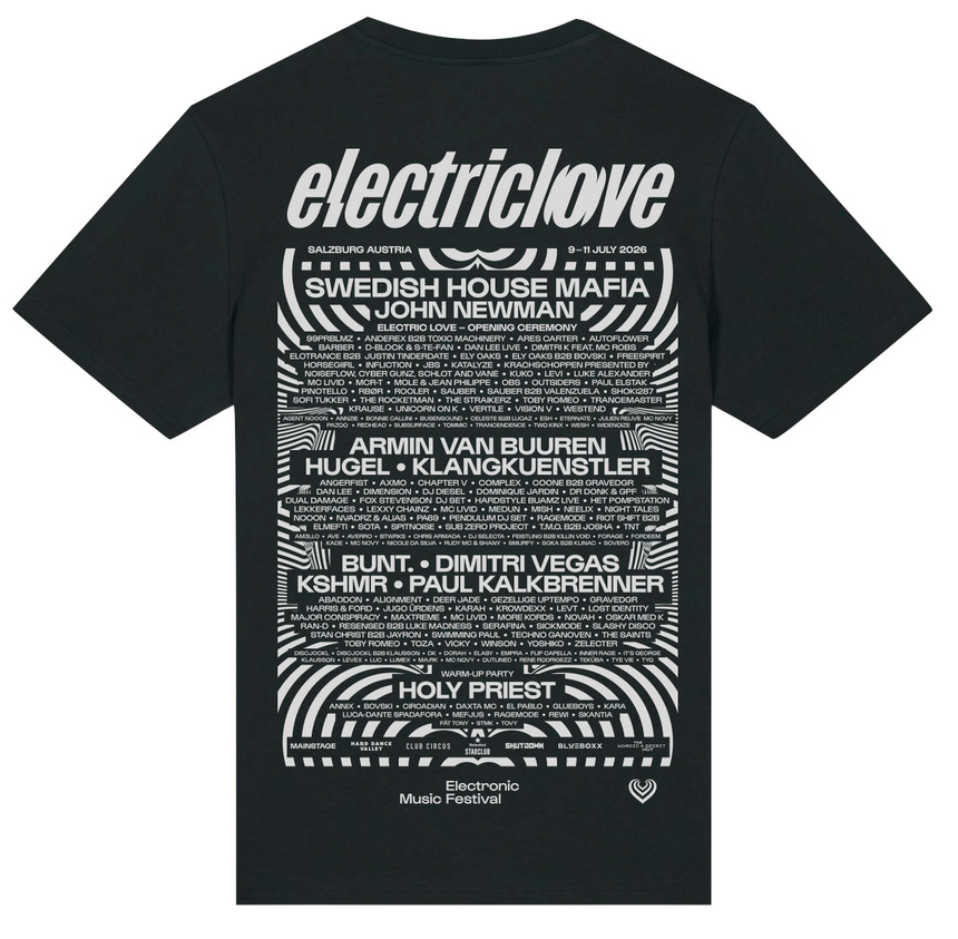 Shirt Black Line-Up 2026