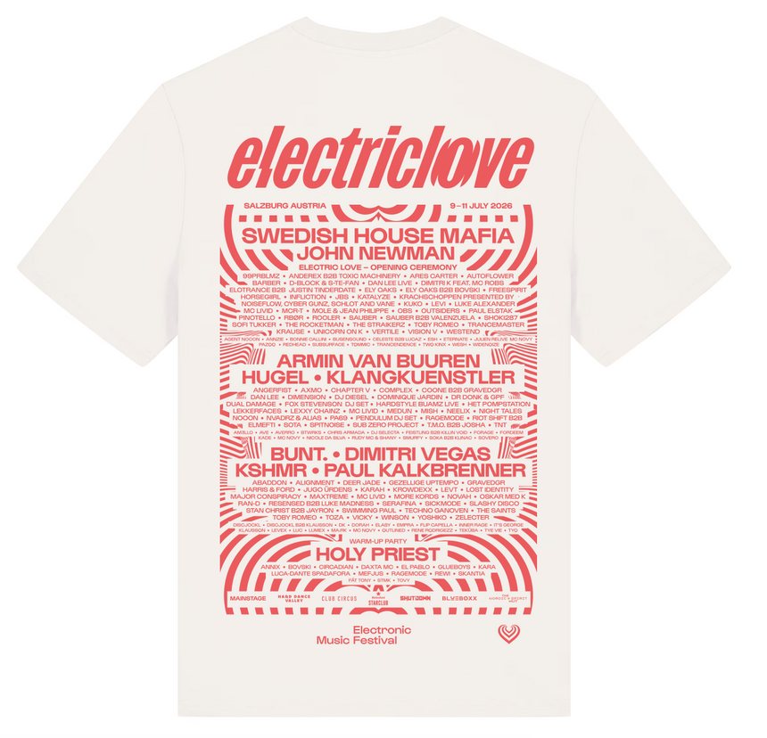 Shirt White Line-Up 2026
