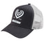 Trucker Cap Black-White