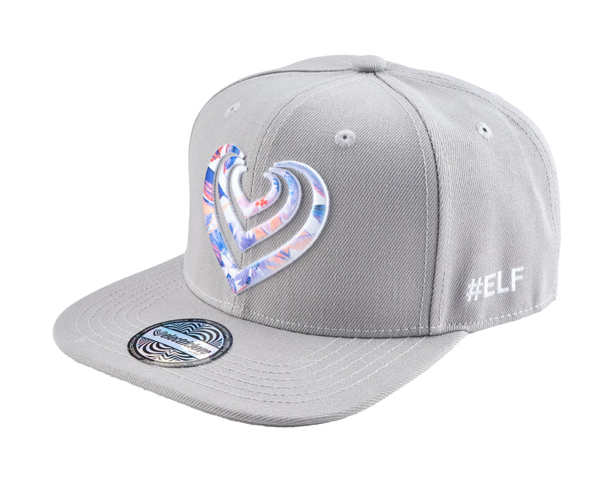 Snapback Grey Floral