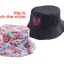 Bucket Hat Camouflage-Black