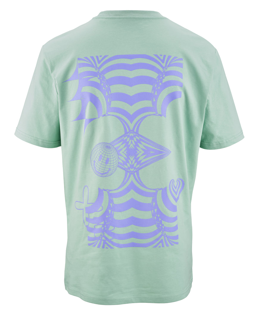 Shirt Mint-Purple