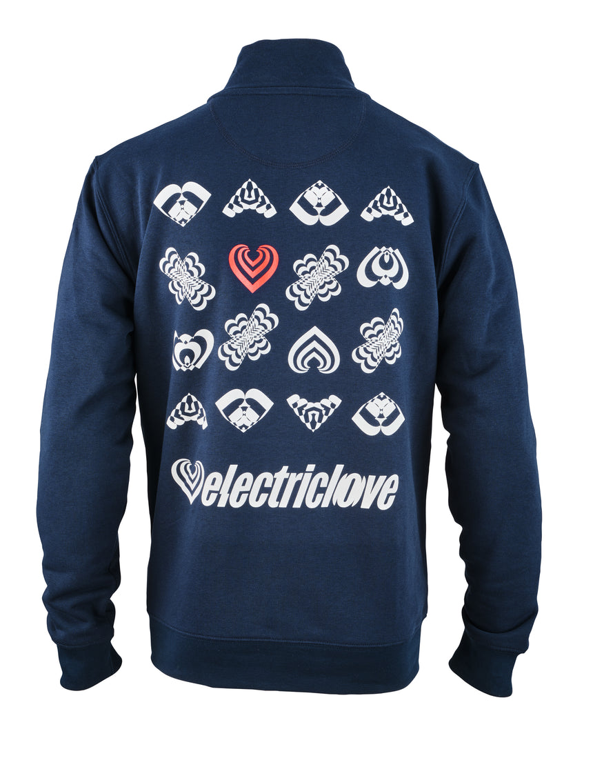 Zip Jacket Navy Blue