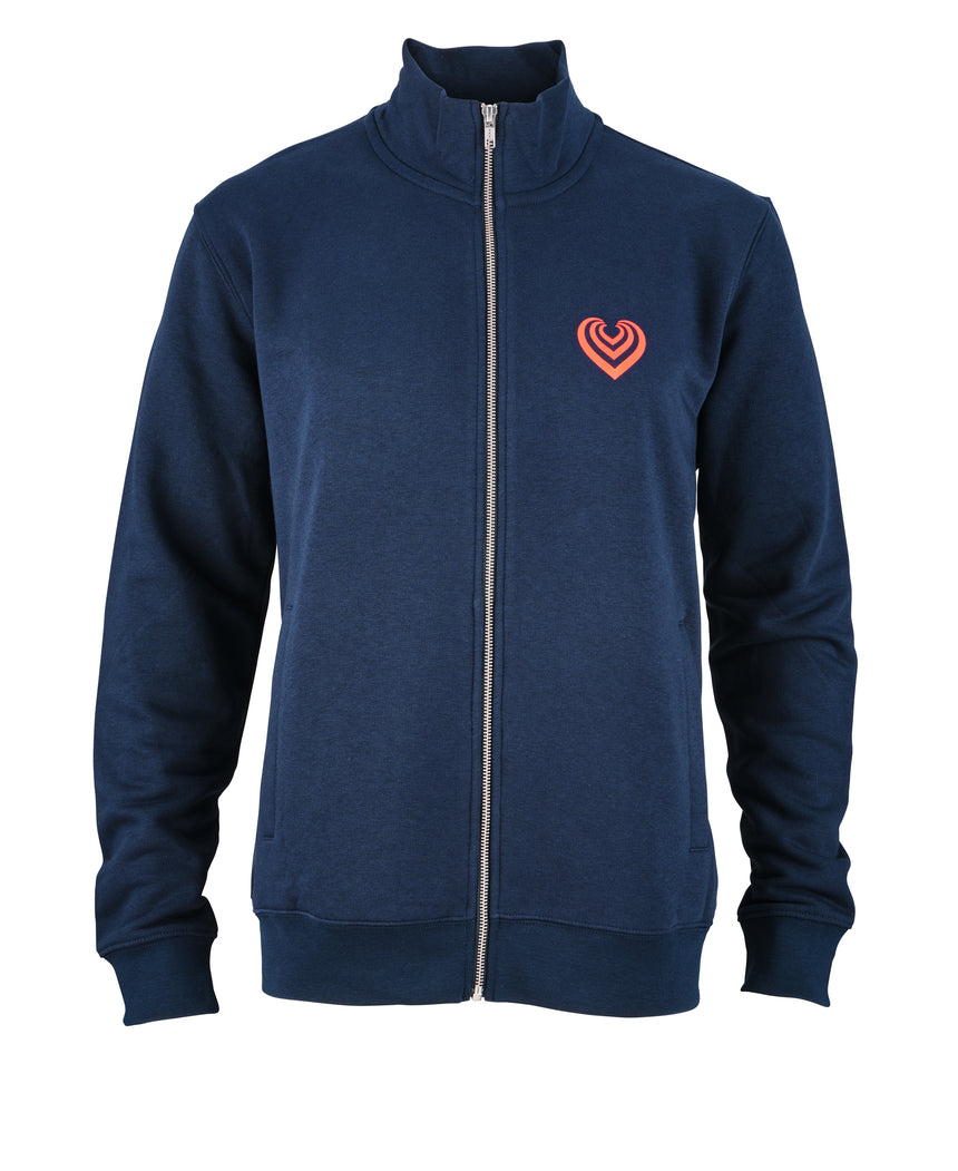 Zip Jacket Navy Blue