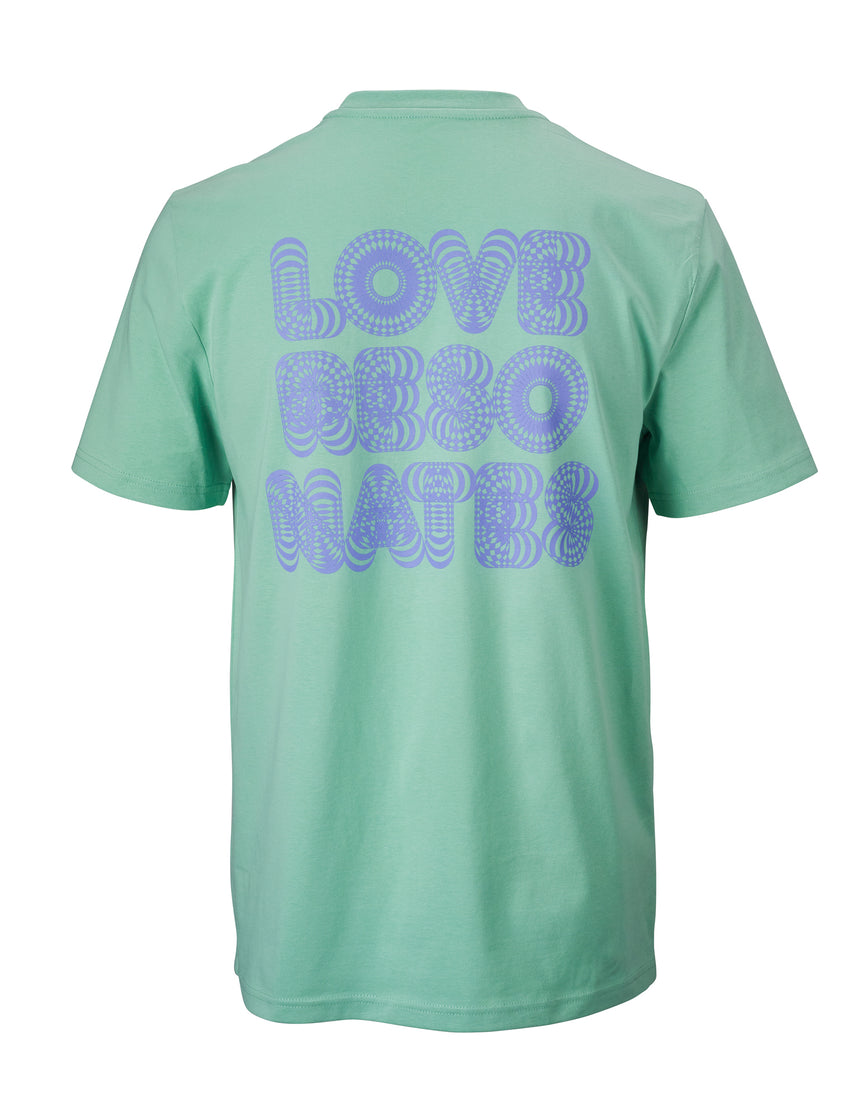 Shirt Green "LOVE RESONATES"