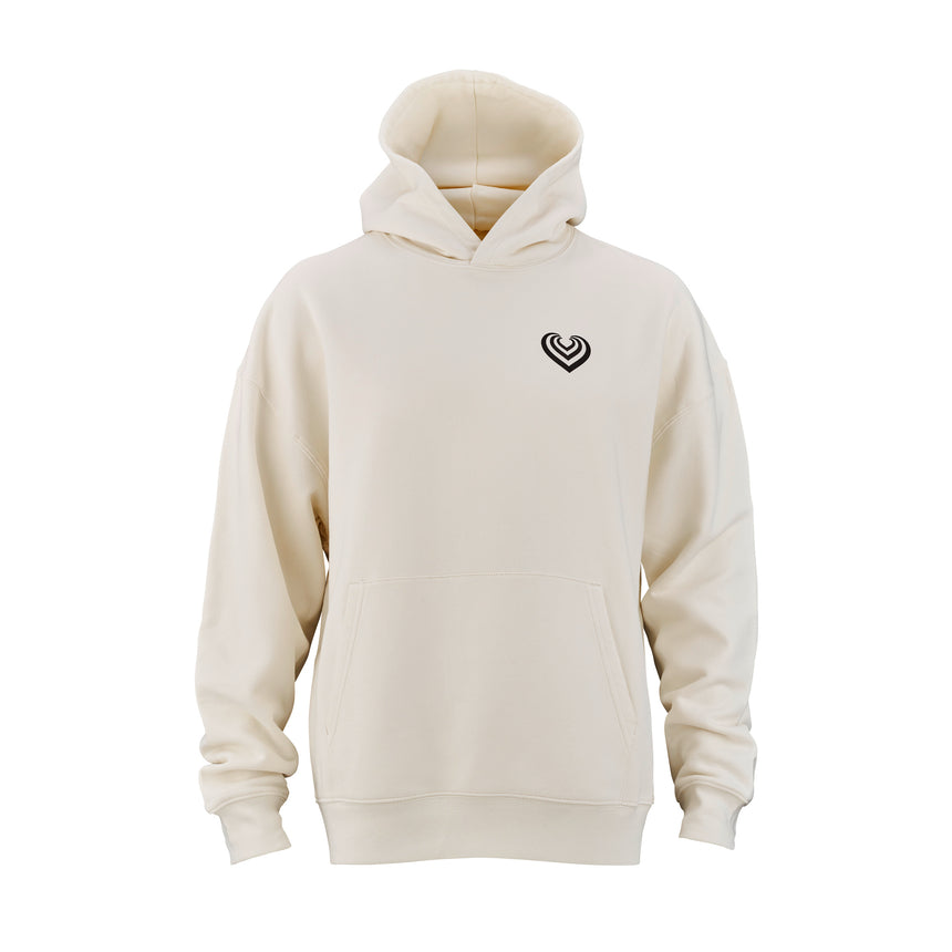 Hoodie White-Black Edition