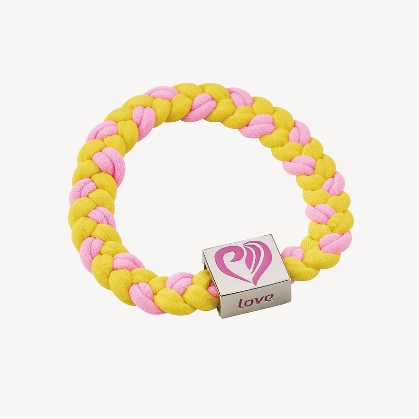 Bracelet Pink & Yellow - Electric Family Edition