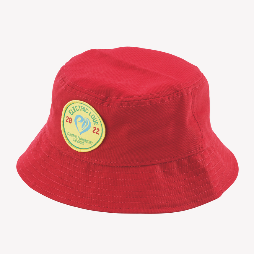 Electric Love Bucket Hat Red